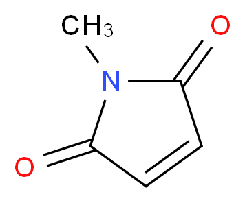 1-methyl-2,5-dihydro-1H-pyrrole-2,5-dione_分子结构_CAS_930-88-1