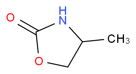 4-Methyl-1,3-oxazolidin-2-one_分子结构_CAS_16112-59-7)