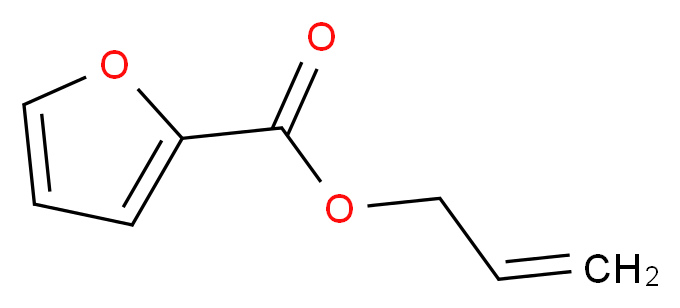 prop-2-en-1-yl furan-2-carboxylate_分子结构_CAS_4208-49-5