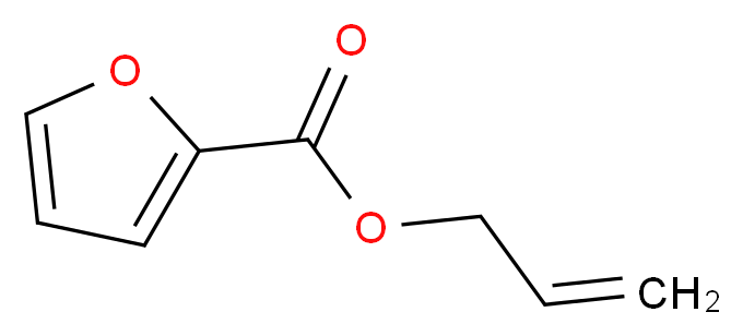 ALLYL FUROATE_分子结构_CAS_4208-49-5)