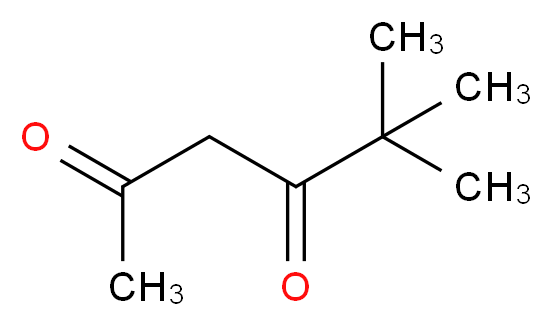 5,5-二甲己烷-2,4-二酮_分子结构_CAS_7307-04-2)