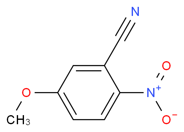 5-methoxy-2-nitrobenzonitrile_分子结构_CAS_38469-84-0