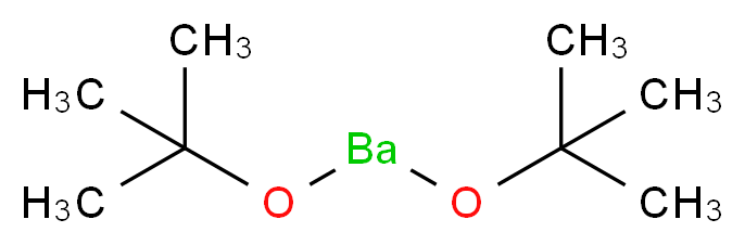 bis(tert-butoxy)barium_分子结构_CAS_24363-36-8