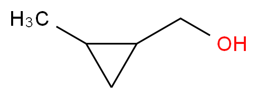 2-甲基环丙烷甲醇, 顺式 + 反式_分子结构_CAS_6077-72-1)