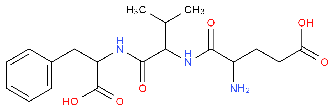 GLU-VAL-PHE_分子结构_CAS_31461-61-7)