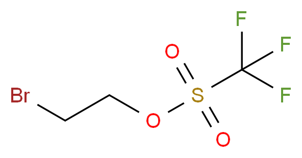 2-Bromoethyl trifluoromethanesulphonate_分子结构_CAS_103935-47-3)