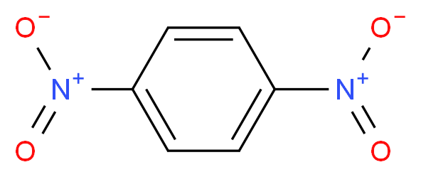 p-DINITROBENZENE_分子结构_CAS_100-25-4)