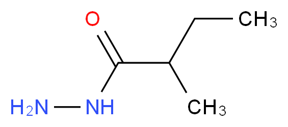 2-Methylbutanohydrazide_分子结构_CAS_)