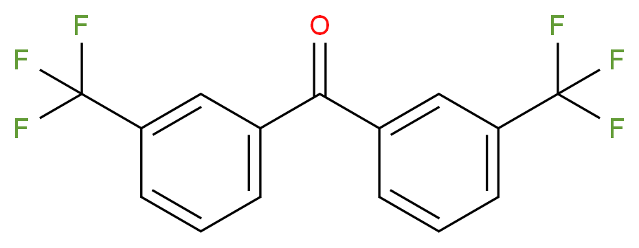 3,3'-DI(TRIFLUOROMETHYL)BENZOPHENONE_分子结构_CAS_)