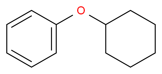 (cyclohexyloxy)benzene_分子结构_CAS_2206-38-4