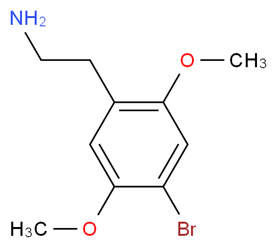 4-Bromo-2,5-dimethoxyphenethylamine_分子结构_CAS_66142-81-2)