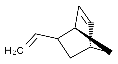 (1S,4R)-5-ethenylbicyclo[2.2.1]hept-2-ene_分子结构_CAS_3048-64-4