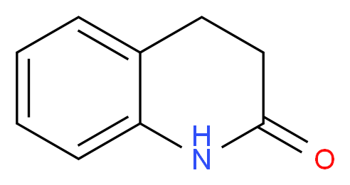 3,4-Dihydroquinolin-2(1H)-one_分子结构_CAS_553-03-7)