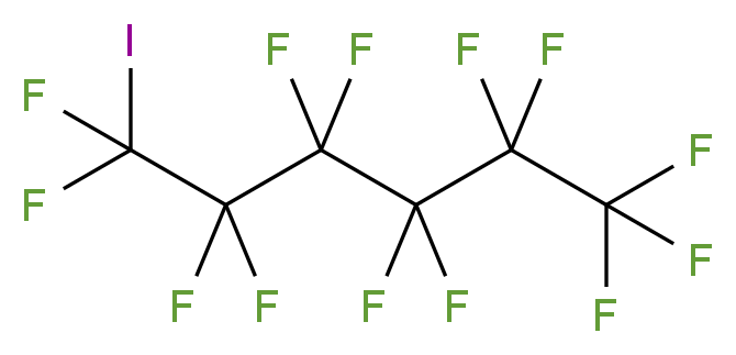 全氟己基碘烷_分子结构_CAS_355-43-1)