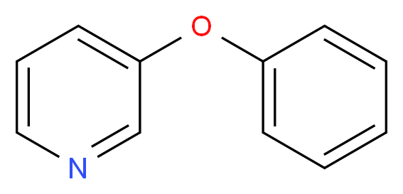 3-phenoxypyridine_分子结构_CAS_2176-45-6