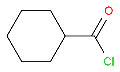 cyclohexanecarbonyl chloride_分子结构_CAS_2719-27-9