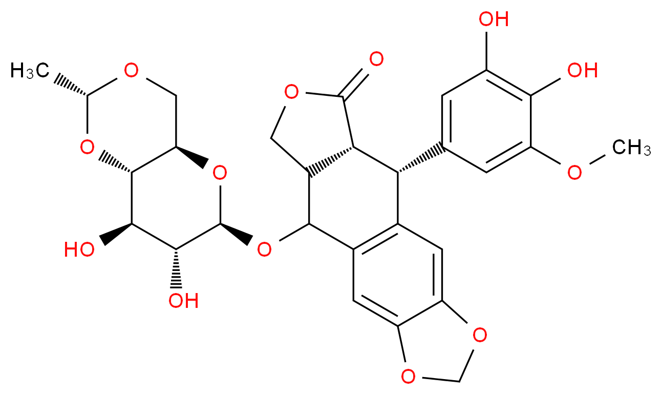 (10R,11R)-16-{[(2R,4aR,6R,7R,8R,8aS)-7,8-dihydroxy-2-methyl-hexahydro-2H-pyrano[3,2-d][1,3]dioxin-6-yl]oxy}-10-(3,4-dihydroxy-5-methoxyphenyl)-4,6,13-trioxatetracyclo[7.7.0.0<sup>3</sup>,<sup>7</sup>.0<sup>1</sup><sup>1</sup>,<sup>1</sup><sup>5</sup>]hexadeca-1(9),2,7-trien-12-one_分子结构_CAS_100007-54-3