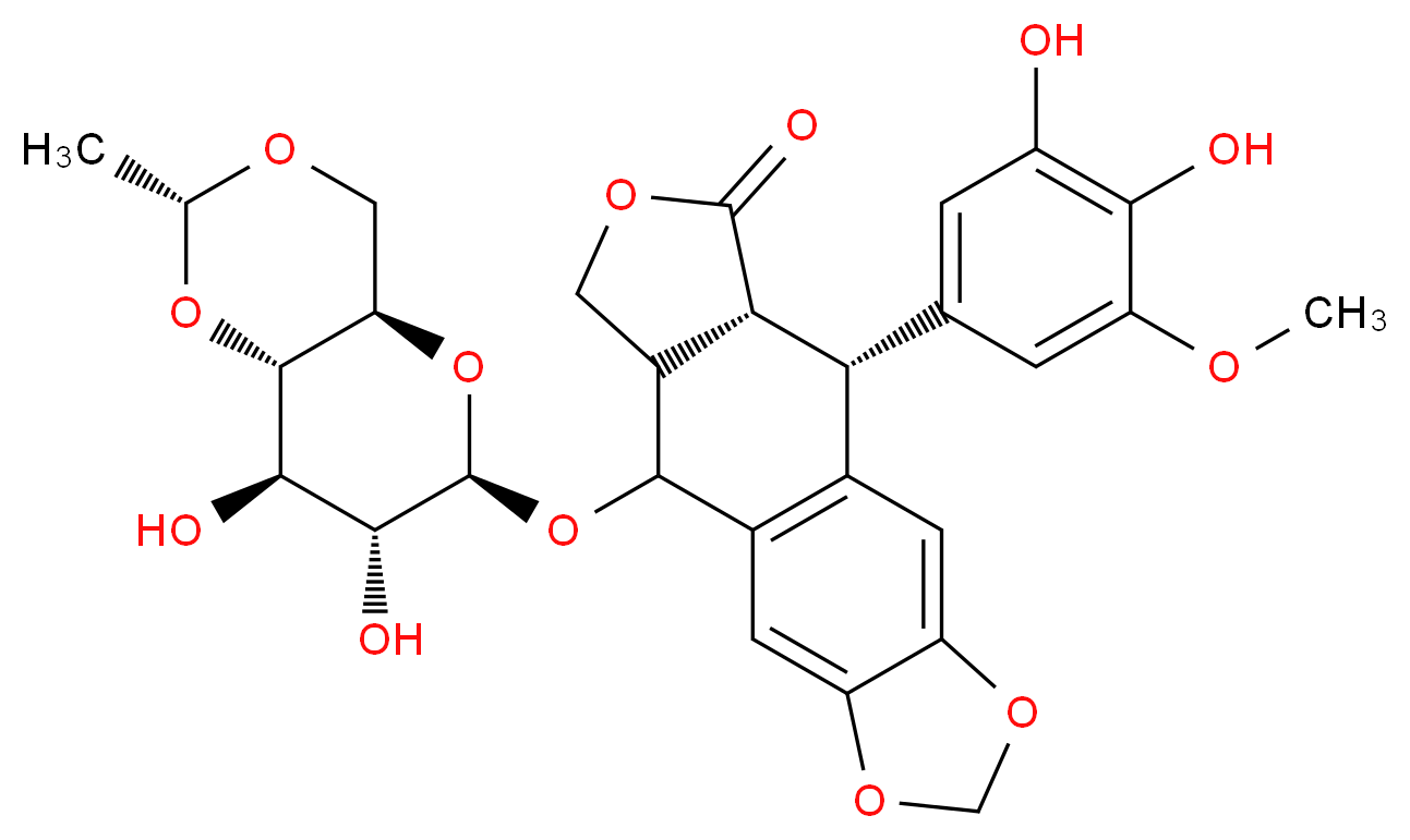 3'-O-Desmethyl Etoposide_分子结构_CAS_100007-54-3)