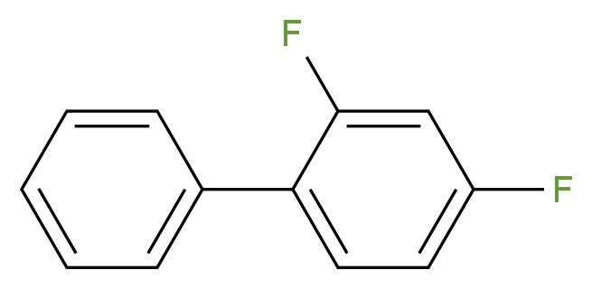 2,4-difluoro-1-phenylbenzene_分子结构_CAS_37847-52-2