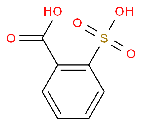 o-SULFOBENZOIC ACID_分子结构_CAS_632-25-7)