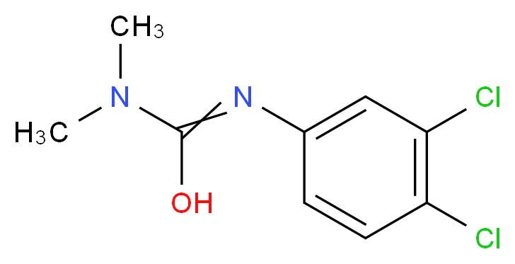 CAS_330-54-1 molecular structure