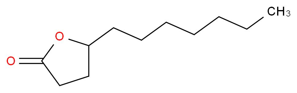 5-heptyloxolan-2-one_分子结构_CAS_104-67-6