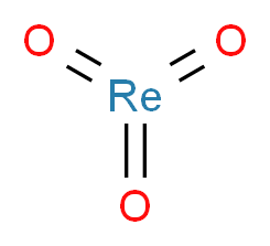 RHENIUM TRIOXIDE_分子结构_CAS_1314-28-9)