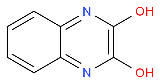 2,3-二羟基喹喔啉_分子结构_CAS_15804-19-0)