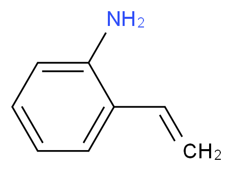 2-ethenylaniline_分子结构_CAS_3867-18-3