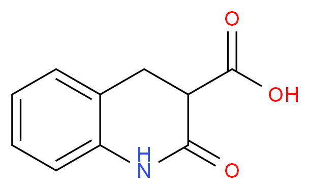 2-Oxo-1,2,3,4-tetrahydroquinoline-3-carboxylic acid_分子结构_CAS_246867-17-4)