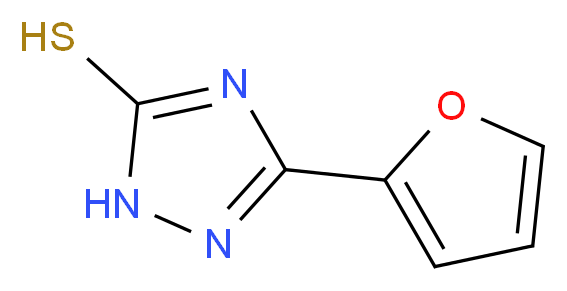 3-(2-Furyl)-1H-1,2,4-triazole-5-thiol_分子结构_CAS_35771-65-4)