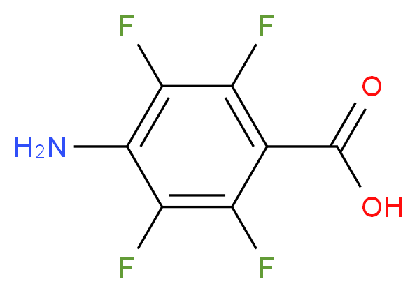 4-氨基-2,3,5,6-四氟苯甲酸_分子结构_CAS_944-43-4)