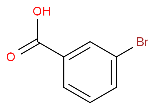 m-BROMOBENZOIC ACID_分子结构_CAS_585-76-2)