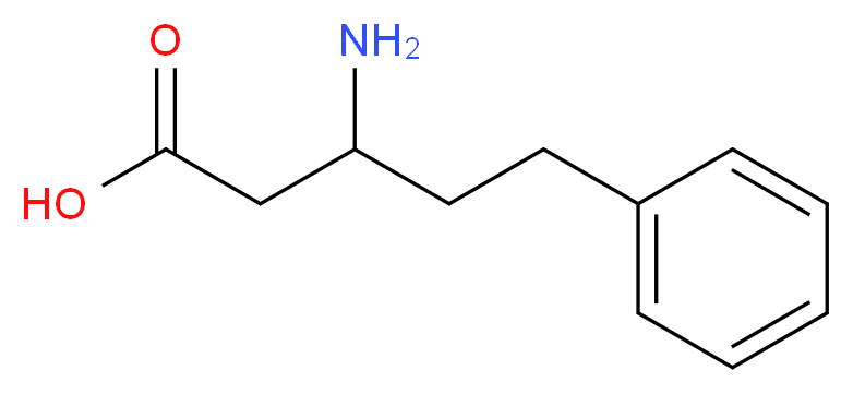 3-Amino-5-phenyl-pentanoic acid_分子结构_CAS_91247-38-0)
