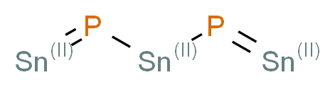 tristannaphospha-1,4-diene_分子结构_CAS_25324-56-5