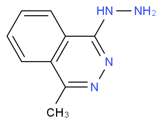 4-Methyl-1-hydrazinophthalazine_分子结构_CAS_29902-28-1)