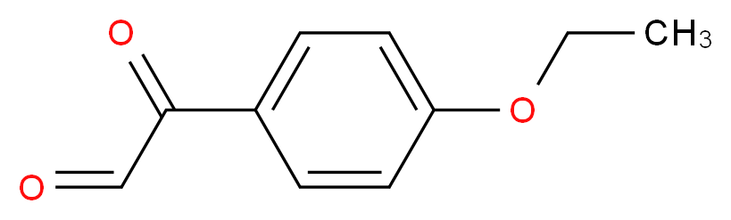 (4-ethoxyphenyl)(oxo)acetaldehyde_分子结构_CAS_14333-52-9)