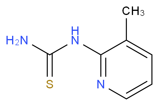 N-(3-methylpyridin-2-yl)thiourea_分子结构_CAS_41440-07-7)