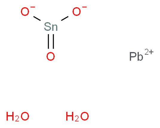 锡酸铅二水合物_分子结构_CAS_12036-31-6)