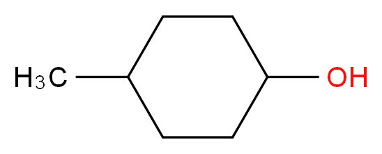 4-methylcyclohexan-1-ol_分子结构_CAS_589-91-3