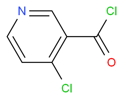 4-Chloronicotinoyl chloride_分子结构_CAS_100791-00-2)