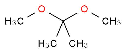 ACETONE DIMETHYL ACETAL_分子结构_CAS_77-76-9)