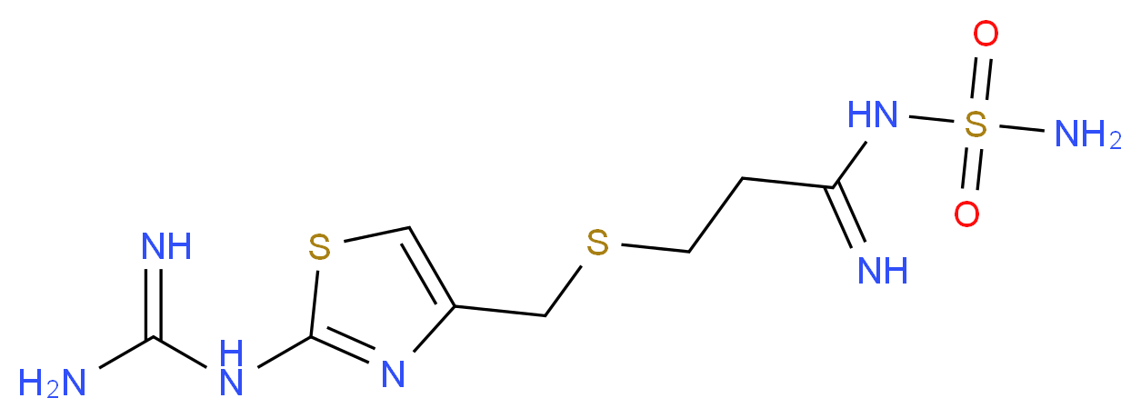 Famotidine_分子结构_CAS_76824-35-6)