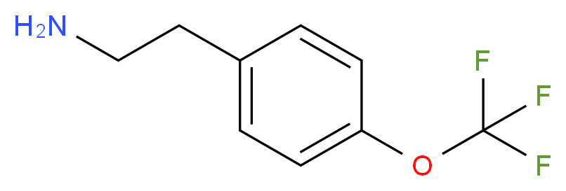 2-(4-(Trifluoromethoxy)phenyl)ethanamine_分子结构_CAS_170015-99-3)