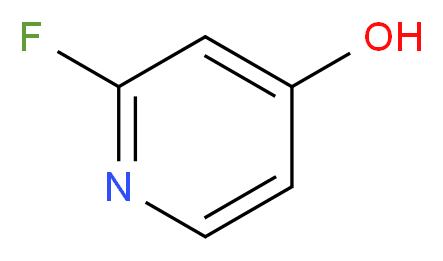 2-Fluoropyridin-4-ol_分子结构_CAS_22282-69-5)