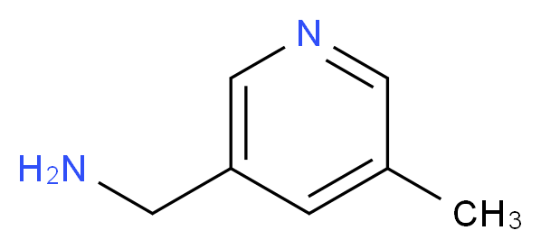 (5-methylpyridin-3-yl)methanamine_分子结构_CAS_)