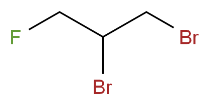 1,2-Dibromo-3-fluoropropane_分子结构_CAS_453-00-9)