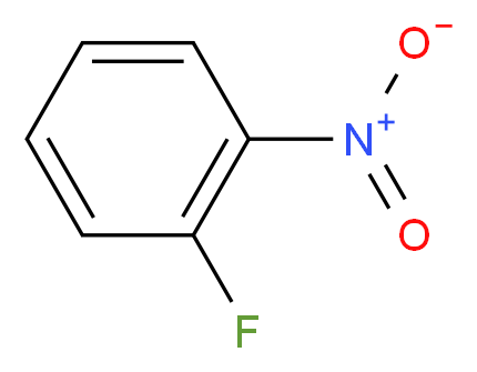 o-FLUORONITROBENZENE_分子结构_CAS_1493-27-2)