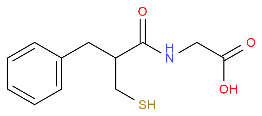 DL-Thiorphan_分子结构_CAS_76721-89-6)