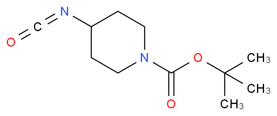 tert-butyl 4-isocyanatopiperidine-1-carboxylate_分子结构_CAS_320581-97-3